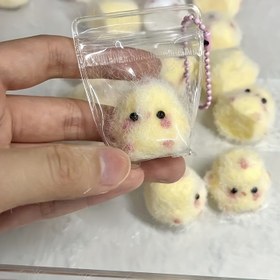 Resim 6/12 adet mini tavuk oyuncak çocuk parti hediyesi klips, sevimli sıkma oyuncağı küçük yumuşak tavuk, hem yetişkinler hem de çocuklar için uygun 