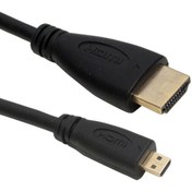 Resim Powermaster HDMI Erkek Micro HDMI Erkek Gold 1.5 Metre Kablo 