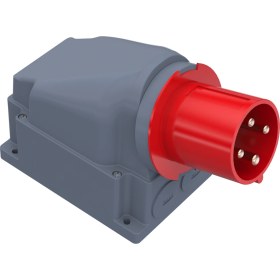 Resim Bemis Cee Norm 90° Eğik Duvar Fiş (Pilotlu) 