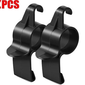 Resim 2 Adet Araba Şemsiye Sahipleri Gövde Depolama Organizatör Kanca - Siyah 