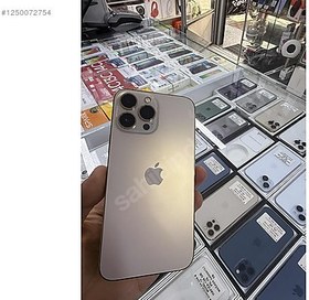 Resim Apple iPhone 13 Pro Max İkinci El YD | 128 GB | Altın 