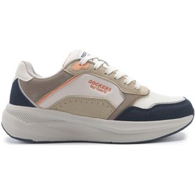 Resim Dockers By Gerli 238639 5fx Kum Erkek Spor Ayakkabı Kum-lacı Kum Rengi - Lacivert 