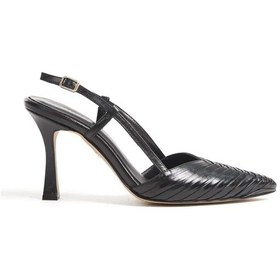 Resim Mubiano Hakiki Deri Collection Kadın Topuklu Stiletto & Ayakkabı Siyah -mcbrg5738-s Siyah 