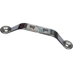 Resim TE Dükkan Buğz Dekoratif Zamak Kulp Dıştan - 64MM, Nikel, 100 Adet 