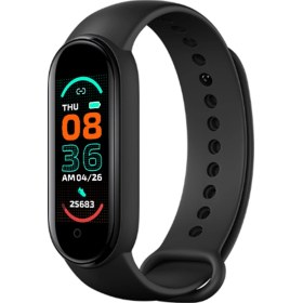 Resim Neevoyu Spor Bileklik Siyah 0.96 İnç Renkli Ekran Kalp Atımı Uyku İzleme Alarm Hatırlatıcı Oturma Hatırlatıcısı Uzaktan Fotoğraf Çekimi 