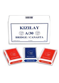 Resim Angora Kızılay İskambil Oyun Kağıdı 12'Li Deste 