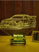 Resim Lamp Nissan Skyline, Fast and Furious, Personalized 3D Lamp 