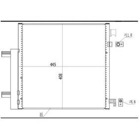 Resim ORIS CCH596016 Klima Brazing Condenser A/M Spark 1.0İ/1.2İ 2010 940247 