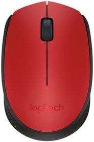 Resim Logitech M171 Kablosuz Mouse, PC, Mac, Dizüstü Bilgisayar için, 2,4 GHz, USB Mini Alıcılı, Optik İzleme, 12 Aylık Pil Ömrü, Sağ ve Sol Elle Kullanıma Uygun, Kırmızı 