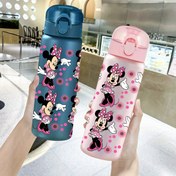 Resim Mickey'nin pembe polka desenli 26 ons/780 ml su şişesi, ilkbahar ve yaz antrenmanları, açık hava kamp gezileri, sızdırmaz ve taşınabilir, anneler günü, babalar günü, mezuniyet sezonu, dünya kupası, doğum günleri ve aile ve arkadaşlar için ideal hediyeler. 