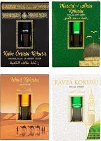 Resim Kabe Örtüsü Kokusu Mescidi Aksa Kokusu Uhud Kokusu Ve Medine Ravza Kokusu Alkolsüz Esans 3ml Diğer 
