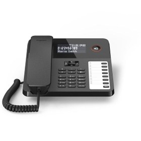 Resim Gigaset Desk 600 Ekranlı Masaüstü Kablolu Telefon Siyah 