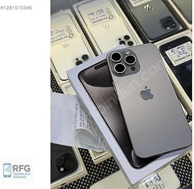 Resim Apple iPhone 15 Pro Max İkinci El TR | 256 GB | Natürel Titanyum 