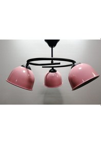 Resim Mylights Üçlü Genç Odası Cocuk Odası Yatak Odası Pembe Başlıklı 