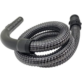 Resim Miele Uyumlu S 2131 Elektrikli Süpürge Çelik Telli Hortumu Seti 