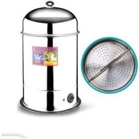 Resim çakır çelik Elektrikli Çelik Mısır Haşlama Kazanı Uzun 26 lt 