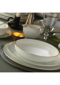 Resim Evaliza Hanedan Yemek Takımı Altın 60 Parça Altın 