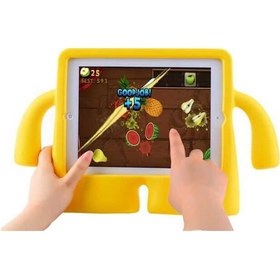 Resim İpad Air 11 2024 Uyumlu Zore İbuy Standlı Tablet Kılıf-sarı Tablet Kılıfı 