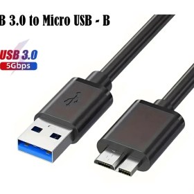 Resim Vwin USB 3.0 Taşınabilir HDD Harddisk Hard Disk Kablosu, Micro USB -B, Yüksek Hızlı Veri Aktarımı (1 Metre) 