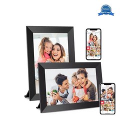 Resim Dijital Fotoğraf Çerçevesi Wifi 10.1 İnç 32gb Dokunmatik Ekran, Uygulama Üzerinden Fotoğraf/video Paylaşımı 