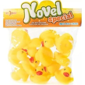 Resim Oyuncak Ördek 12'Li Banyo Oyuncağı Vinil Ördekler Banyo Arkadaşım 