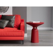 Resim Echo Furniture Elegance Rubin Kırmızı Sehpa 