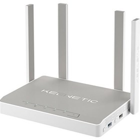 Resim Keenetic Ultra AC2600 4x5dBi Cloud VPN Dualcore MU-MIMO Beamforming WPA3 Amplifier 2xUSB 5xGE SFP Fiber Mesh WiFi Router 