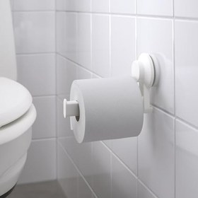 Resim Ikea Tisken Vantuzlu Tuvalet Kağıdı Tutacağı Beyaz 403.812.91 