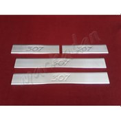 Resim Db Chrome Peugeot 307 Krom Kapı Eşiği 2001-2008 4 Parça P.Çelik (430393269) 