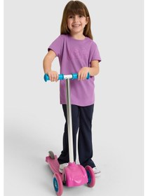 Resim U.s. Polo Assn. Kız Çocuk Menekşe Tişört Basic 50325631-vr037 Menekse 