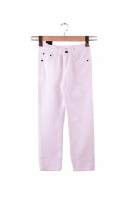 Resim LUCYK&KİDS Unisex Okul Çocuk Keten Pantolon 