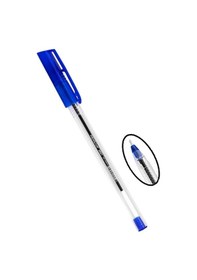 Resim Pensan Tükenmez Kalem Üçgen Gövde 1.0 mm 50'li Mavi 