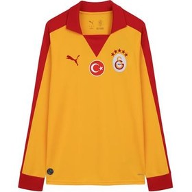 Resim Puma Gs Galatasaray Retro Uzun Kollu Erkek Forma Sarı 