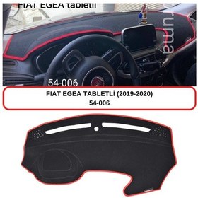 Resim FİAT EGEA (2019-2021) TABLETLİ TORPİDO KORUMASI / HALISI / ÖRTÜSÜ 