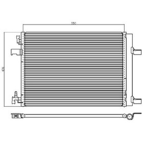 Resim Orıs Cop136016 - Klima Kondenseri Radyatörü Astra J-zafıra C-cru 