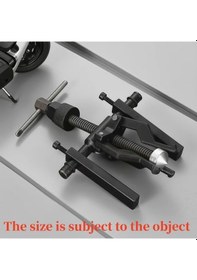 Resim Fochsia Siyah Yüksek Karbon Çelik Dövme İç Delik Rulman Çekici Sökme Aleti 