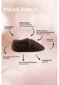 Resim Hopfrög Kids Polar Fleece Sarı Polar Barefoot Patik Sarı 