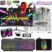 Resim Xaser Xsr819 Ryzen 5 5600 16GB Ram 512GB NVMe 12GB RTX4070 SUPER 27" Curved 180Hz Monitör RGB Sıvı Soğutma Oyun Bilgisayarı 
