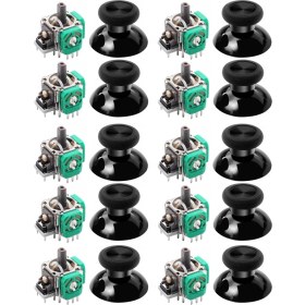 Resim Xbox One Analog Motor ve Topuz Seti 10+10 Xbox One Kol Analog Tamir Seti Yedek Parça 