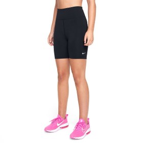 Resim Nike Dri-Fit One 5in Çocuk Siyah Günlük Stil Tayt FZ5603-010 