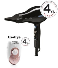 Resim Arzum AR5004 Bellissima Profesyonel 2200 W Saç Kurutma Makinesi + AR5029 Rosy Epilatör Hediyeli 