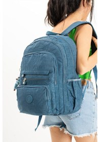Resim Baginn Unisex Sırt Çantası Hafif Yağmur Geçirmez Klinkır Kumaş Laptop Bölmeli Seyahat Çantası 43 30 Cm 001 