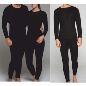 Resim Unisex Termal Içlik Takım Siyah 