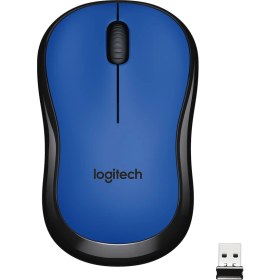 Resim Logitech M220 Sessiz Kompakt Kablosuz Mouse - Mavi 