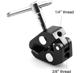 Resim Smallrig #735 1/4" ve 3/8" Yivli Süper Kıskaç 