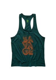 Resim Bluu Savage Fitness Gym Tank Top Sporcu Atleti (528806998) 