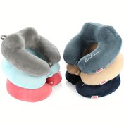 Resim Yetişkinler için Ergonomik U Şeklinde Boyun Yastığı - %100 Polyester Dolgu, Orta Yumuşak Destekli Hipoalerjenik Seyahat & Araba Yastığı, Öğrenciler İçin Taşınabilir Tasarım, Sadece Elde Yıkama - Gri, Seyahat Boyun Yastığı, Uyku Yardımcısı, Destekleyici Şekil, Yumuşak Dolgu, Konfor Aksesuarı, Sık Seyahat Edenler 