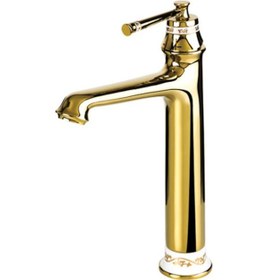 Resim Newarc Pera Çanak Lavabo Bataryası Altın 961001 