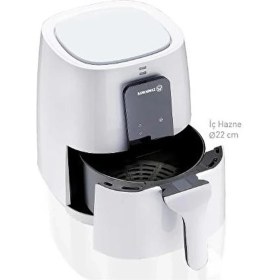 Resim Korkmaz A886 Air Pro 4 Lt 1500W Hava Fritöz Dinamik Hava Akım Teknolojisi ile Pratik Pişirme 