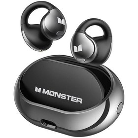 Resim Siyah Monster Mh22185 Kulak Kancası Yüksek Kaliteli Bluetooth 5.3 Hd Arama Kulaklıkları Düşük Gecikme Uzun Dayanıklılık Kulaklıkları 